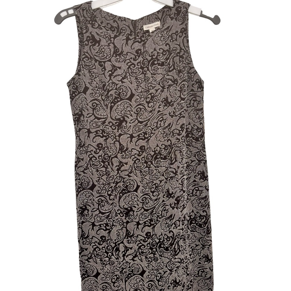 Coldwater Creek Black and White Tweed Dress